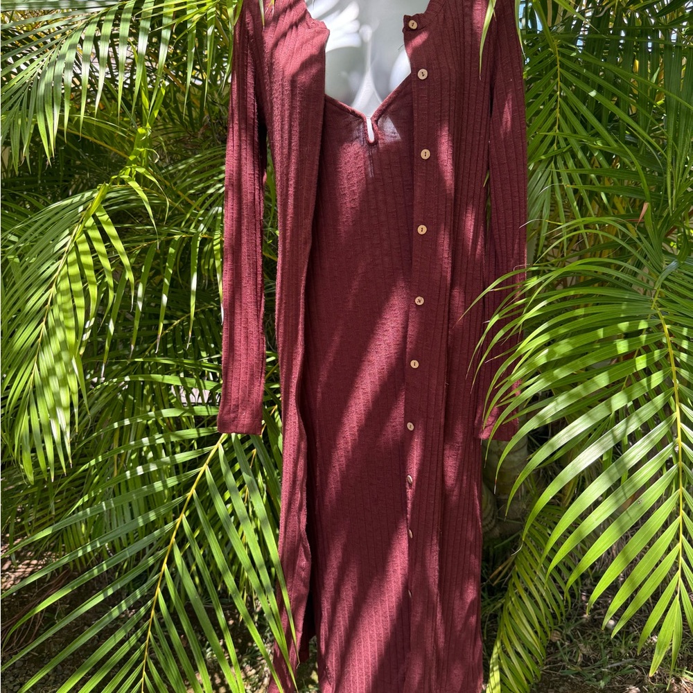 FP Beach super-soft dress & duster combo